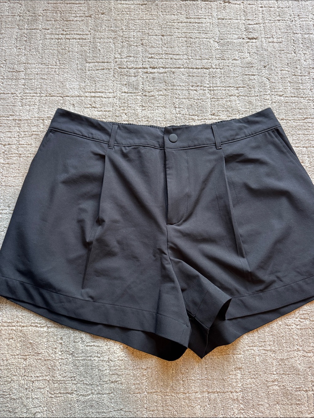 Women’s Black Golf Shorts